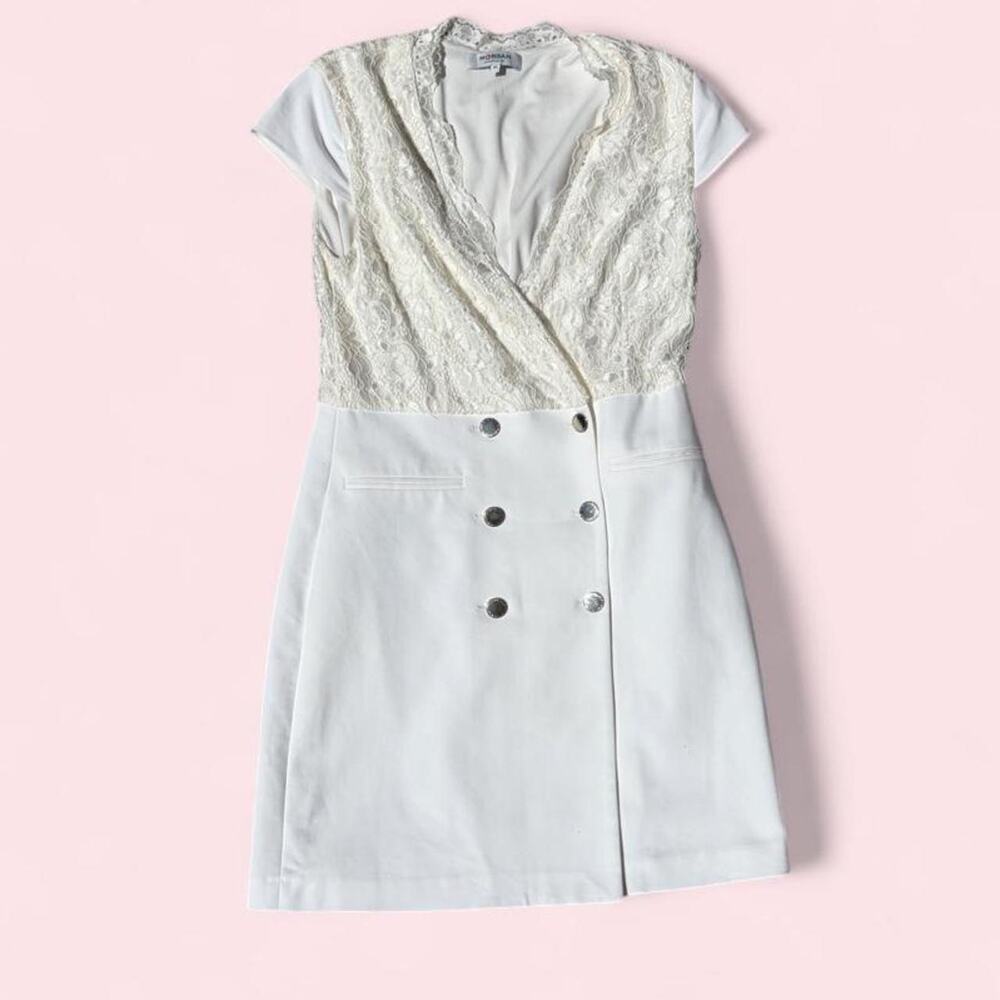 Morgan de toi vintage white dress